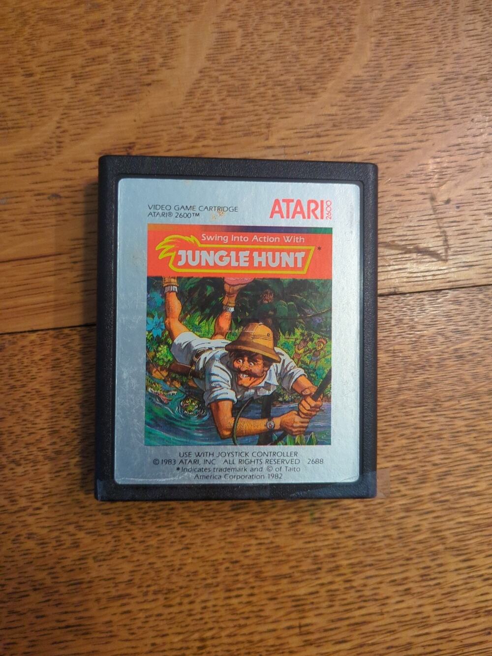 Jungle Hunt (Atari 2600, 1983) Cartridge Only